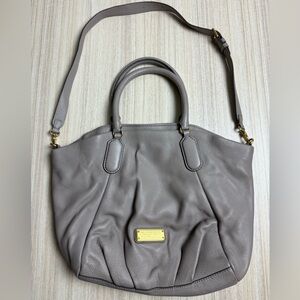 Marc Jacobs - Gray Leather Shoulder Bag